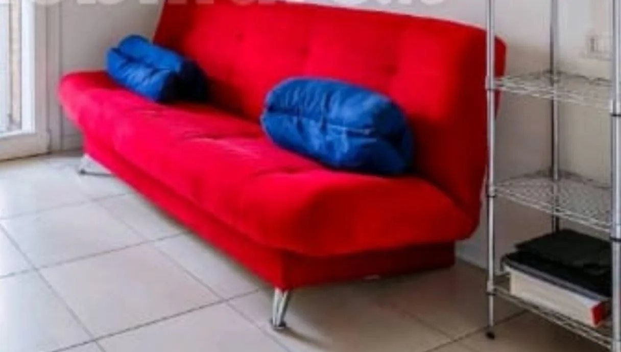 بچه ها این مبل تخت شو کاملا نو بدون هیچ ایرادی واگذار میشه ۵۰ یورو(بلونیا)