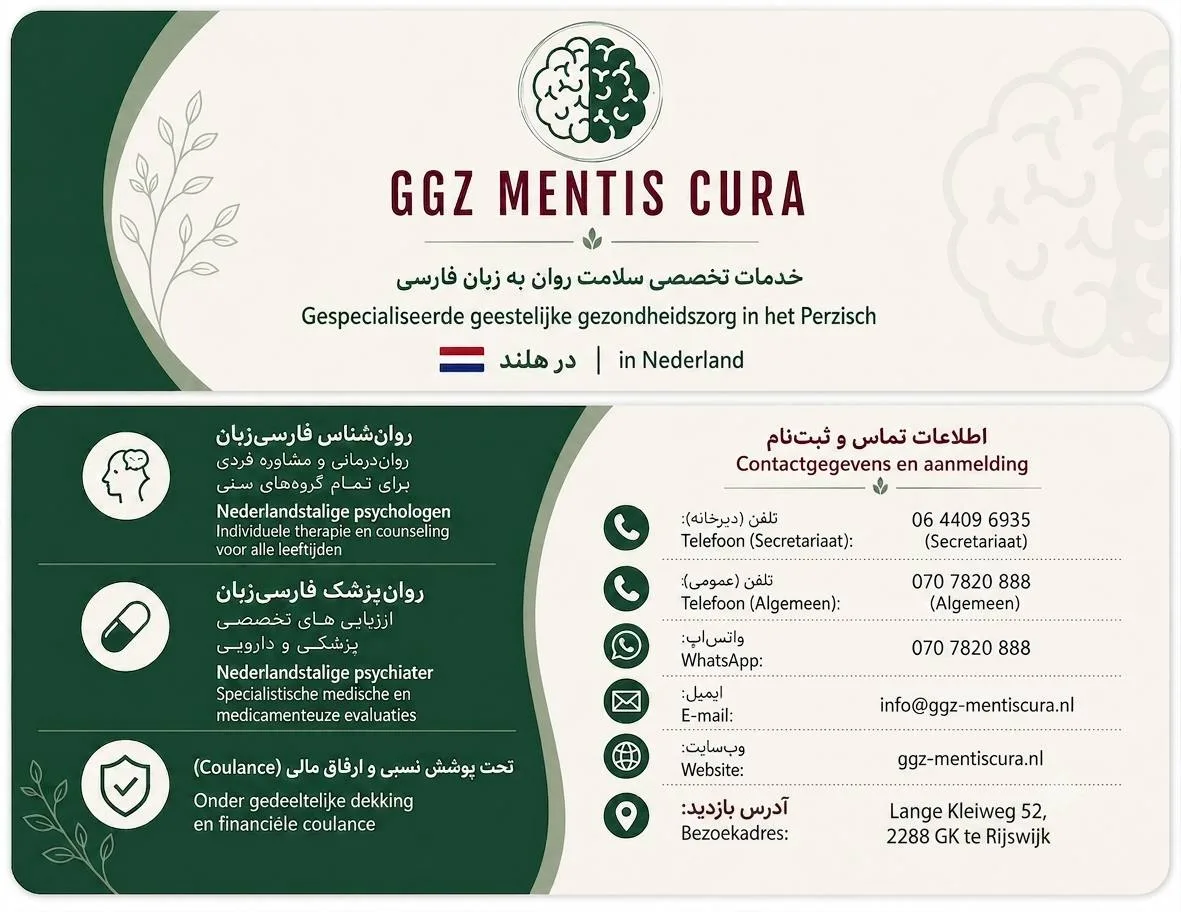 کلینیک تخصصی سلامت روان GGZ Mentis CURA - هلند